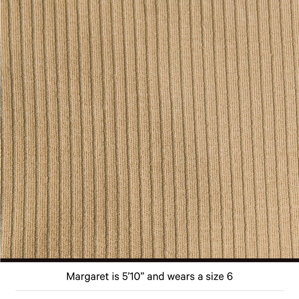lululemon athletica Ribbed Cropped Pants in Beige - Picture 12 of 12